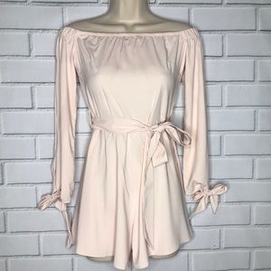 Blush pink romper
